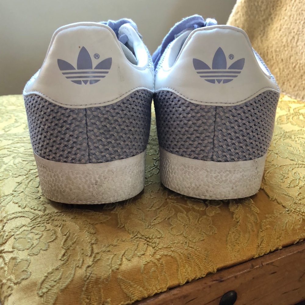 Lavender mesh Adidas Gazelle kicks - Picture 4 of 7